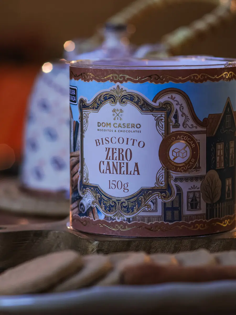 Biscoito Zero Açúcar Canela - 150g