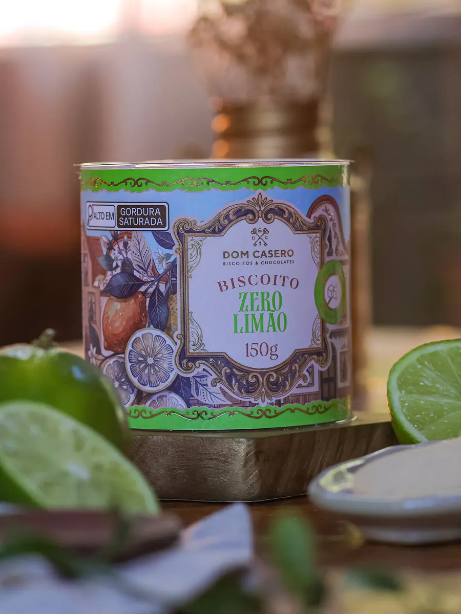 Biscoito Zero Açúcar Limão - 150g